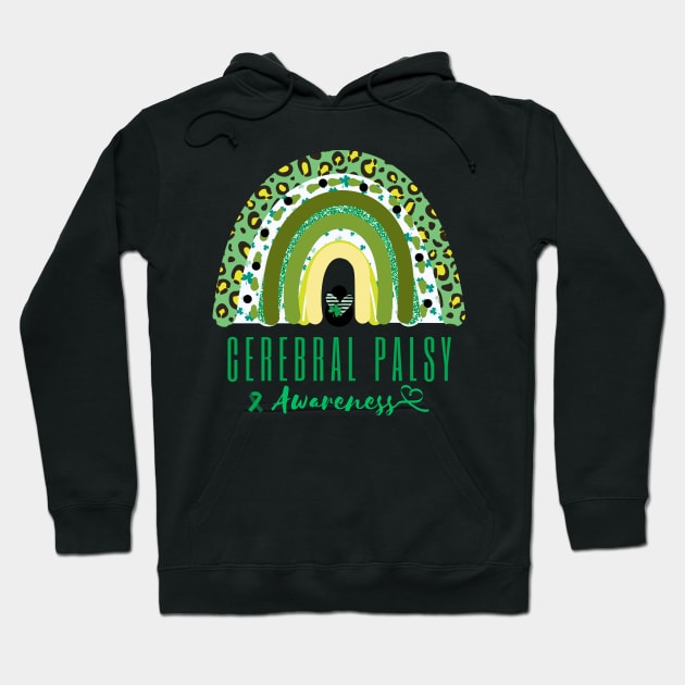 We Wear Green Cerebral Palsy Awareness CP Month Hoodie by Adam4you